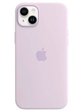 Apple Lilac iPhone 14 Plus Silicone Case With MagSafe